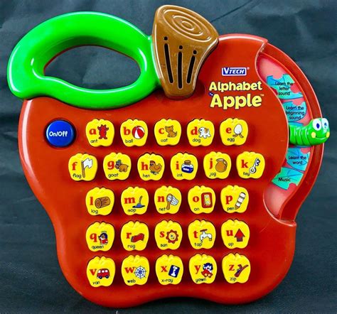 Vtech Alphabet Apple Educational Learning Toy Computer Letters Words