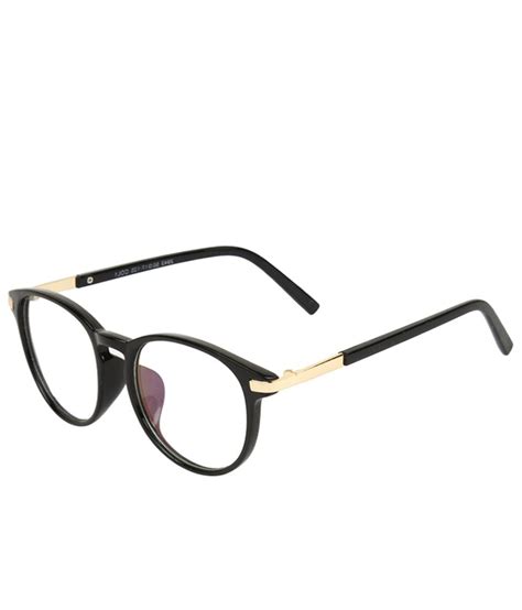 Zyaden Black Full Rim Round Frame Eyeglasses Buy Zyaden Black Full