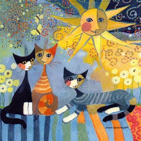 Les chats à la manière de rosina wachtmeister. Plaid Littleton De Rosina Wachtmeister : Heye Puzzle Standart Sun, Rosina Wachtmeister (1000 ...