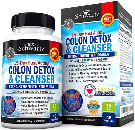 Best Colon Cleansers In Top Pills Teas For Detox