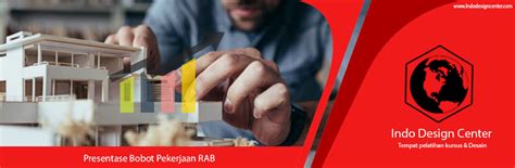 Desain interior ruang makan dan dapur. Presentase Bobot Pekerjaan RAB - Kursus / Privat AutoCad ...