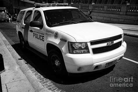Homeland Security Federal Protective Service Police Suv Washington Dc