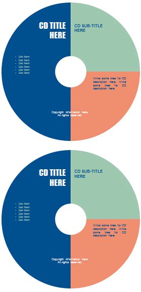 Printable Dvd Cover Template
