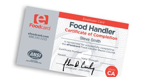 So if you prepare/serve or are involved with food in. Food Handlers Cards & Certificates | eFoodcard