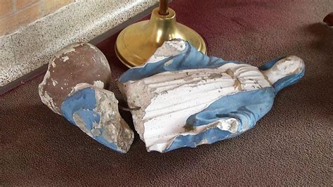 Virgin Mary Statue Broken In Tulsa Church Break In