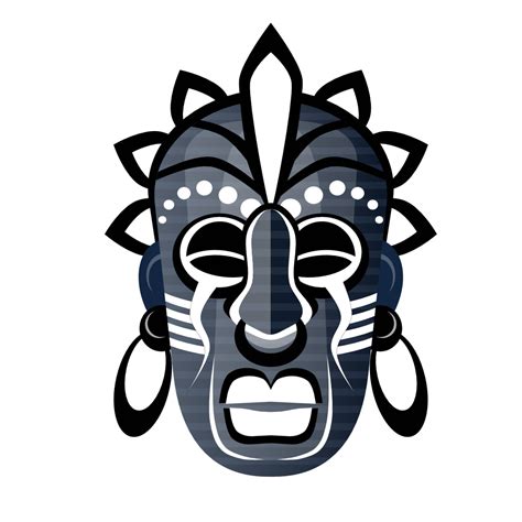 African Mask Vector At Getdrawings Free Download