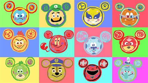 100 Toodles Variants From Mickey Mouse Clubhouse Disney Junior Doodles