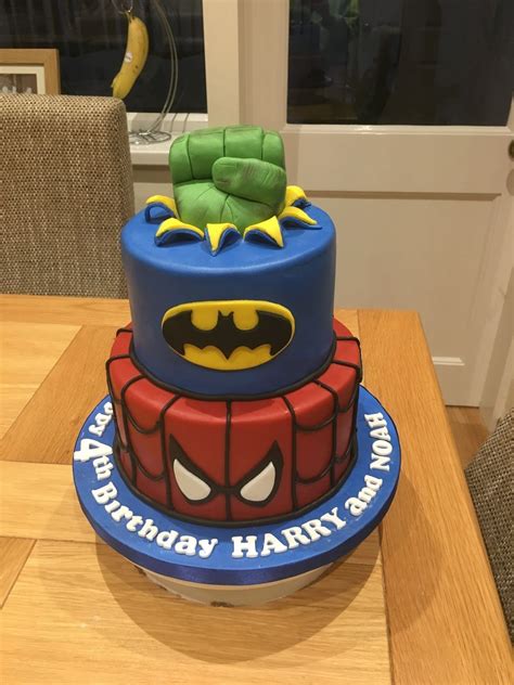 Marvel #cakes #cake #fondant #usa #philippines #uae #qatar ideal design for kids marvel theme learn how to create marvel avengers endgame artwork for your next cake, featuring thor, the hulk. Pin by Sandyrvega on Cake decorating | Avengers birthday cakes, Marvel birthday cake, Superhero ...