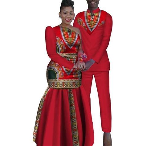african couples sets man and women matching dashiki print v11700 in 2021 african fashion
