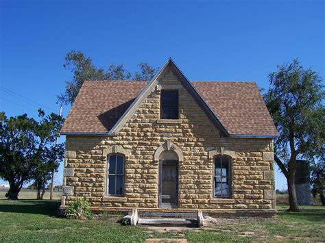 Homestead House In Beloit Kansas Limestone House Homestead House