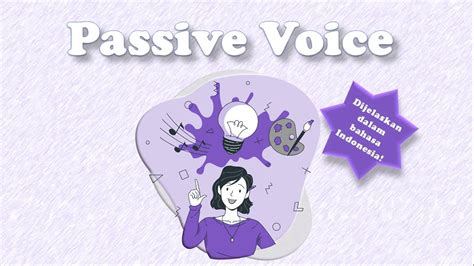 Passive Voice Dalam Enam Tenses Modals Youtube