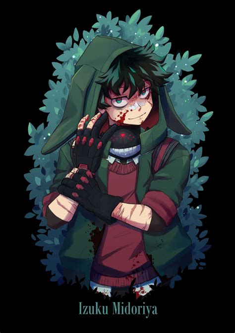 Survivordeku Villain Deku Anime Fanart Anime