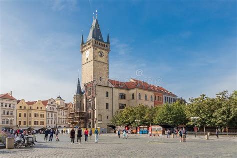 Old Town Hall Tower In Prague Editorial Photography Image Of Famous