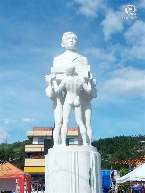 What Are Naked Men Doing Around Jose Rizal S Bust