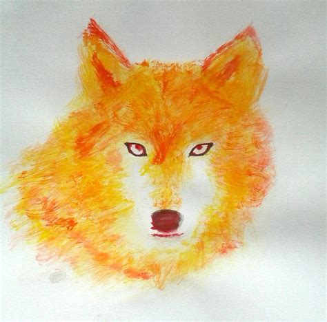Golden Wolf By Hillgrass On Deviantart