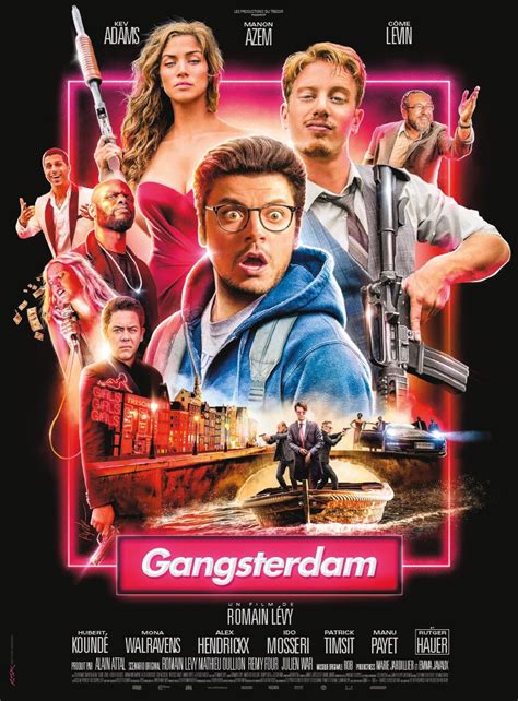 Très Fier De Vous Présenter Laffiche De Gangsterdam Film Daction Et