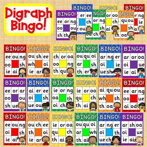 Mash Class Level Digraph Bingo