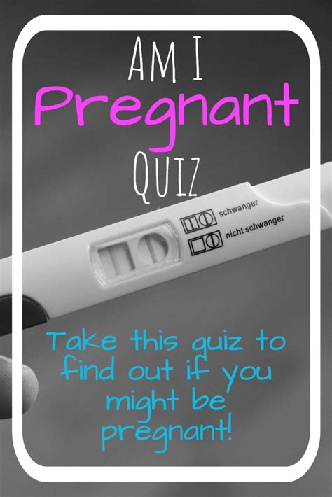 We did not find results for: Am I Pregnant? Quiz - The Unofficial Online Pregnancy Test