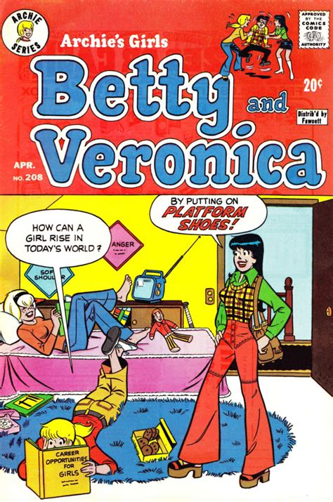 Archies Girls Betty And Veronica 208 Issue