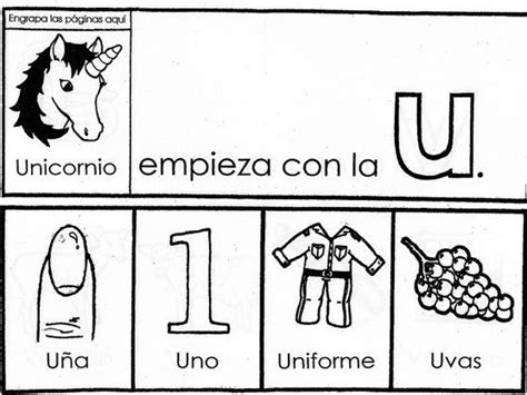 Letra U Learning Spanish For Kids Early Childhood Literacy Learning