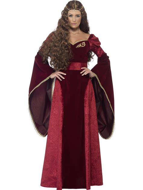 Medieval Queen Deluxe Costume 27877 S £3299 Sparx Body Jewellery