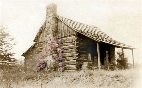Vintage log cabins for sale. Log CAbin vintage photography w Wild Roses fine art by ...