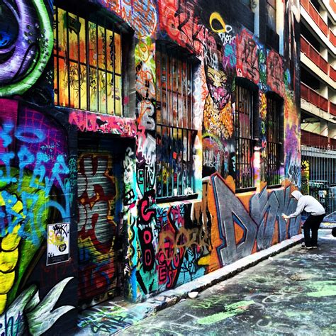 Melbourne Laneways Street Art Graffiti Graffiti Artwork Street Art