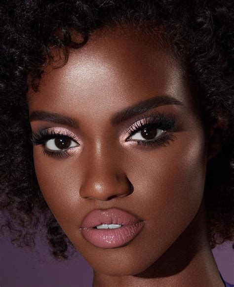 Pin By Princess Trotman On Makeup For Black Women Black Girls Makeup Looks Makeup For Black