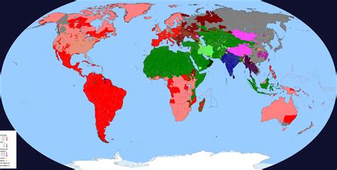 Detailed Maps Of The Worlds Religions Vivid Maps
