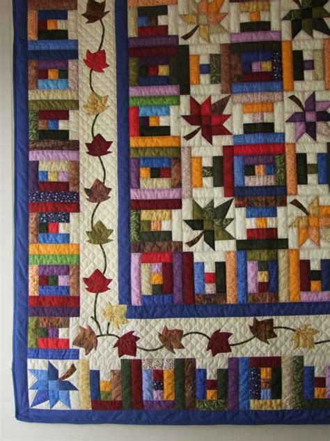 Simple red quilt the simple life. Pin by McCall's Quilting on Patch | Log cabin quilt ...