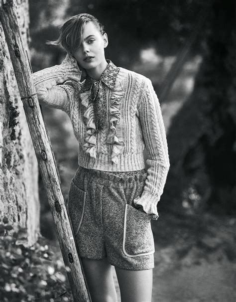 Fashion Editorial Frida Gustavsson By Andreas Sjödin For Elle Sweden