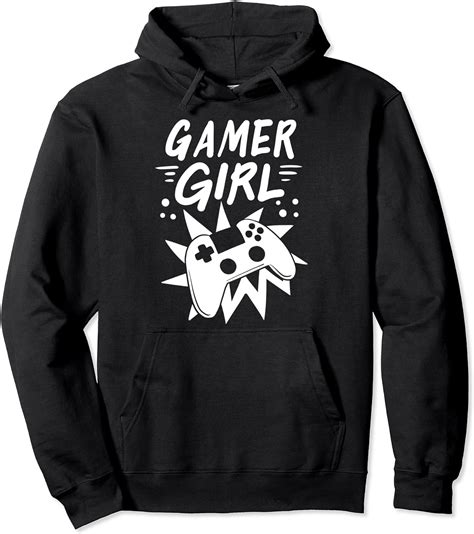 Gamer Girl Gaming Streaming Video Games Pullover Hoodie