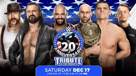 Wwe Tribute To The Troops Results And Clips