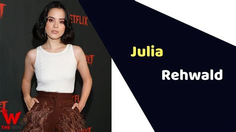 Julia Rehwald Actress Height Weight Age Affairs Biography More