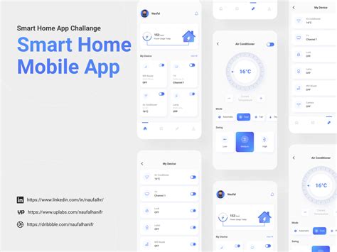 Smart Home Mobile App Uplabs