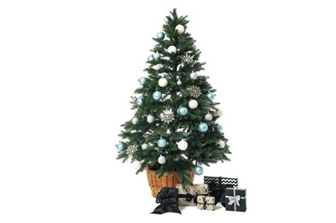 Premium Photo Beautiful Christmas Tree Isolated On White Background