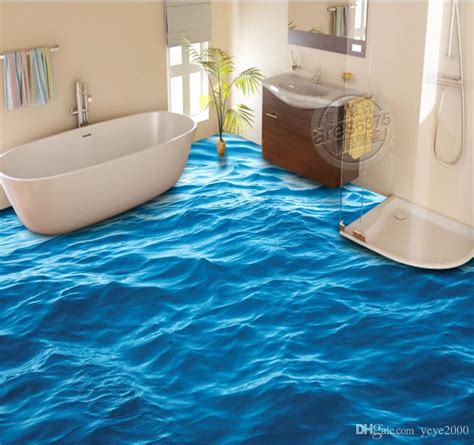 Most of the time, vinyl covering is found on bathroom floors. 3d Pvc Flooring Waterproof 3D Floor Surface Water Surface ...