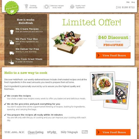 40 Off Classic Boxes Hellofresh 3x2 Meal Box 24 Delivered After