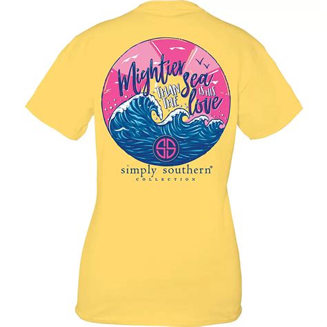 simply southern women s sea t shirt academy