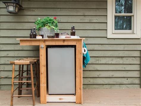 Maybe you would like to learn more about one of these? How to Build an Outdoor Minibar | HGTV