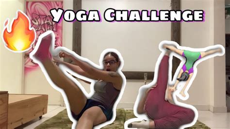 Yoga Challenge🔥😂 Youtube