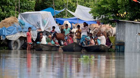 Assam Flood 2020 Photos More Than 28 Million People Affected In 26 Districts As Situation