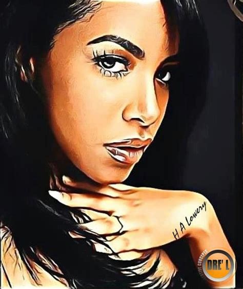 Fan Art The Beautiful Miss Aaliyah