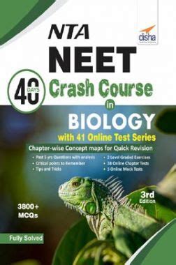 Apply at ( ntaneet.nic.in ) neet 2019 will be conducted on may 5 in a single shift. Download NTA NEET 40 Days Crash Course In Biology With 41 ...
