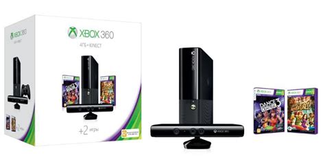 Характеристики Игровая консоль Microsoft Xbox 360 2 игры Dance