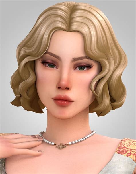 Stefania Hair Aladdin The Simmer In 2023 Sims Hair The Sims 4 Skin
