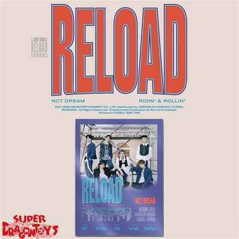 Nct Dream 엔시티 드림 Reload 4th Mini Album Superdragontoys