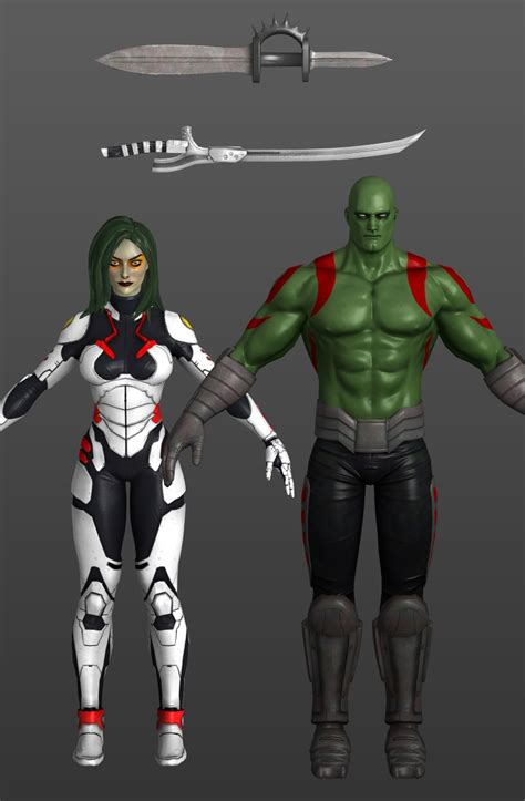 Guardians Pack Marvel Heroes Xnalara By Xelandis On Deviantart