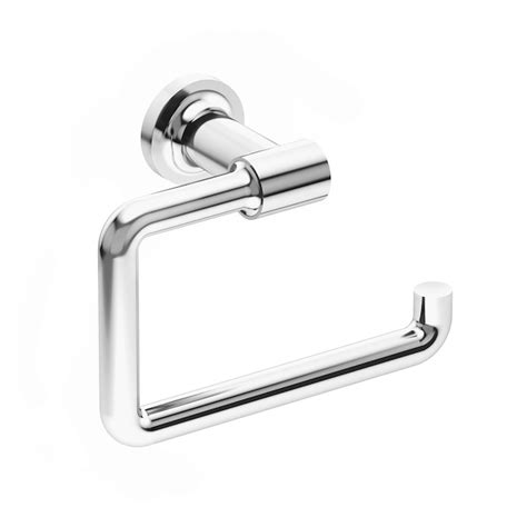 Symmons Museo Chrome Wall Mount Single Towel Ring In The Towel Rings
