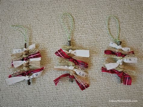 Twig And Ribbon Tree Christmas Ornament 25daysofornaments